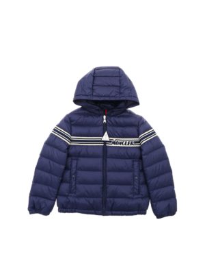 MONCLER JR: padded coats - Renald down jacket in blue