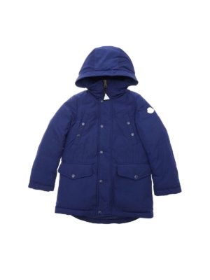 MONCLER JR: padded coats - Salagou down jacket in blue