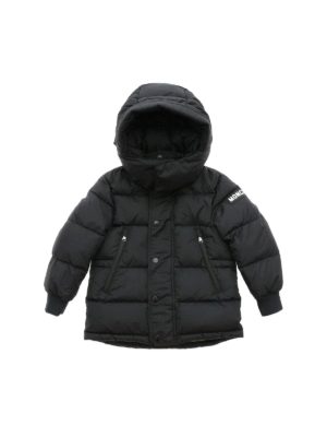 MONCLER JR: padded coats - Soubiran down jacket in black