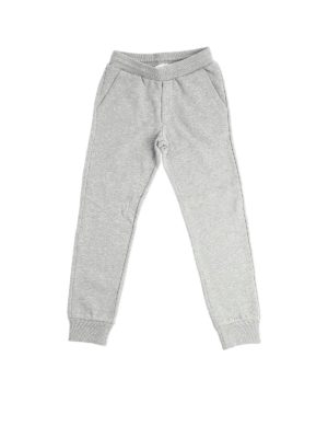 MONCLER JR: trousers - Grey sweat pants