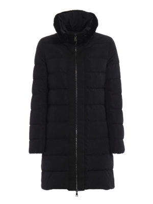 MONCLER: cappotti imbottiti - Piumino Linotte con pelliccia di visone
