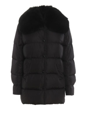 MONCLER: cappotti imbottiti - Piumino Mesange nero