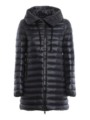 MONCLER: Abrigos acolchados - Rubis-Longue Saison - Azul