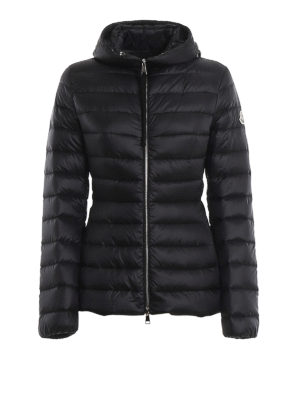 MONCLER: padded jackets - Amethyste fabric puffer jacket