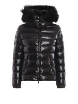 MONCLER: giacche imbottite - Piumino Badyfur nero
