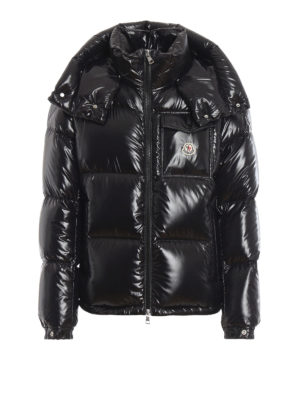 MONCLER: giacche imbottite - Piumino in nylon laqué Montbeliard