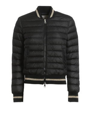 MONCLER: Chaquetas y Chaquetones acolchados - Chaqueta Alcochada - Or