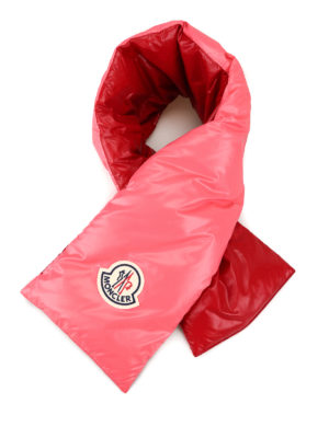 MONCLER: sciarpe e foulard - Sciarpa imbottita bicolore