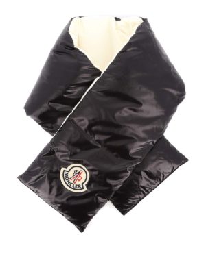 MONCLER: scarves - Two-tone padded scarf