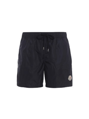 MONCLER: Costumi piscina e boxer - Boxer da mare in nylon neo