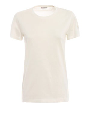 MONCLER: Camisetas - Camiseta - Blanco