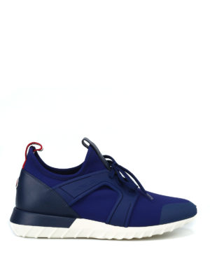 MONCLER: sneakers - Sneaker Emilien blu