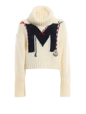 MONCLER: Turtlenecks & Polo necks - Tricot M wool blend turtleneck