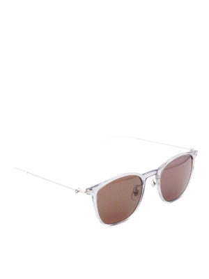 MONTBLANC: sunglasses - Acetate sunglasses with metal temples