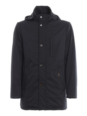 MOORER: cappotti imbottiti - Piumino Plutone-Ads impermeabile