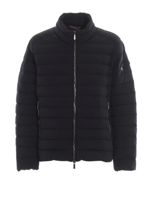 MOORER: padded jackets - Ray biker style puffer jacket
