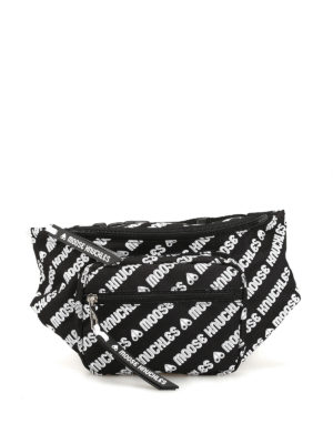 MOOSE KNUCKLES: marsupi - Marsupio con stampa logomania