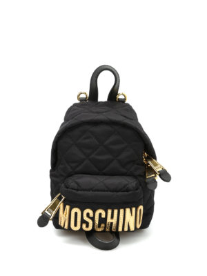 MOSCHINO: zaini - Zainetto con logo lettering