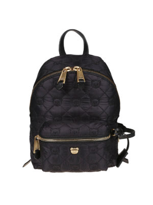 MOSCHINO: zaini - Zaino con ricami Teddy Bear