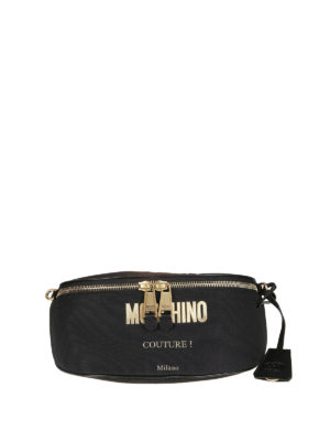 MOSCHINO: marsupi - Marsupio in nylon cordura Moschino Couture