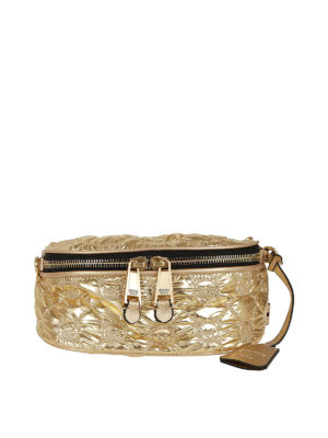 MOSCHINO: Bauchtaschen - Bauchtasche - Gold