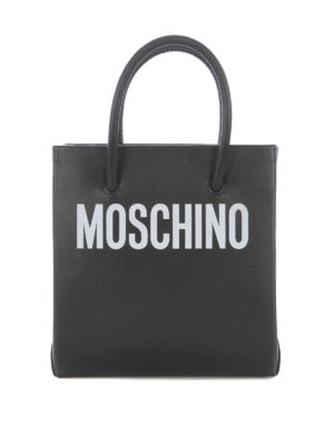 MOSCHINO: cross body bags - Moschino black cross body bag