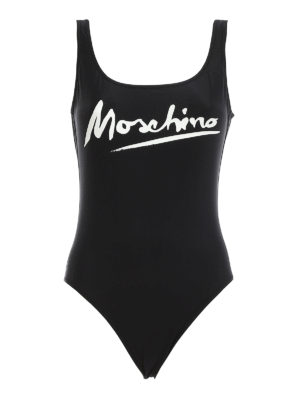 MOSCHINO: one-piece - Logo Signature one-piece swimsuit
