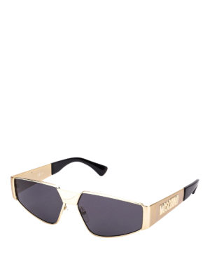 MOSCHINO: Gafas de sol - Gafas De Sol - Dorado