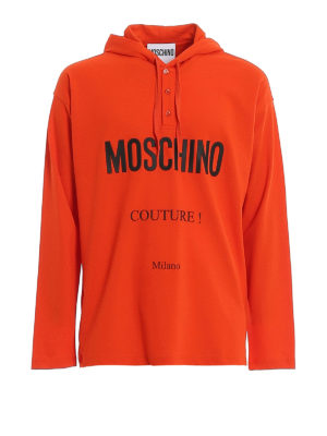 MOSCHINO: t-shirts - Moschino Couture ! red T-shirt