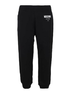 mens moschino tracksuit bottoms