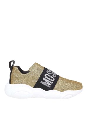 MOSCHINO: Sneaker - Sneaker - Gold