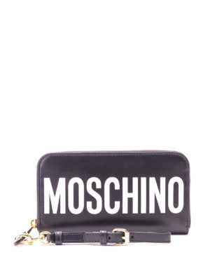 MOSCHINO: Carteras y monederos - Carteras Y Monederos - Negro