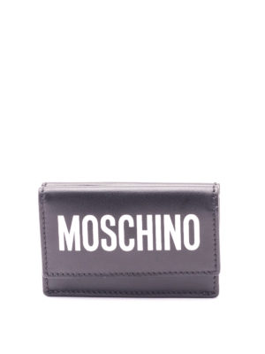 MOSCHINO: Carteras y monederos - Carteras Y Monederos - Negro