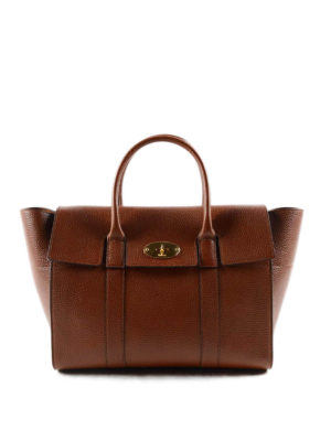 MULBERRY: bauletti - Borsa Bayswater in pelle