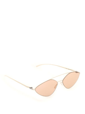 MYKITA: Gafas de sol - Mykita + Maison Margiela - Beis