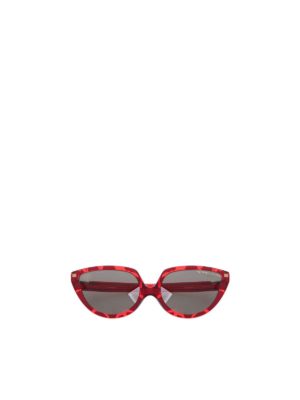 MYKITA: Lunettes de soleil - Lunettes De Soleil - Rouge