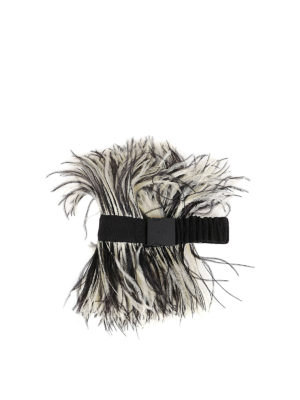 N°21: belts - Feather stretch fabric belt