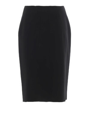 N°21: Faldas media pierna y semilargas - Falda Semilarga - Negro