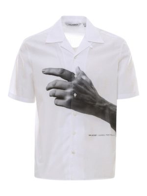 NEIL BARRETT: shirts - Hand printed shirt