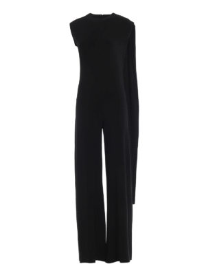 Norma Kamali: tute - Tuta con bottoni in velcro