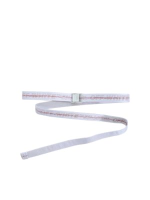 OFF-WHITE: belts - Mini Industrial belt in white