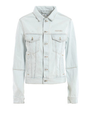 off white womens denim jacket