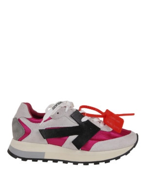 OFF-WHITE: Sneaker - Sneaker - Fuchsia