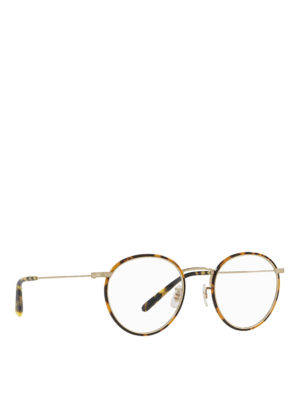 OLIVER PEOPLES: Occhiali - Occhiali da vista Colloff tondi tartarugati