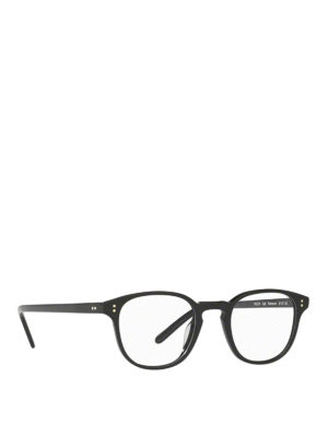 OLIVER PEOPLES: Occhiali - Occhiali da vista neri Fairmont in acetato