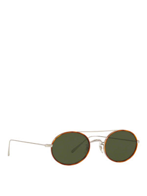 OLIVER PEOPLES: sunglasses - Shai acetate and titanium sunglasses