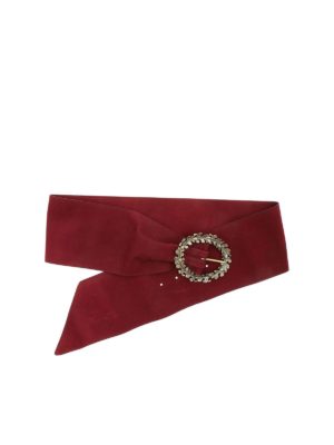 ORCIANI: Ceintures - Ceinture - Rouge