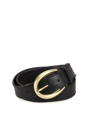 ORCIANI: cinture - Cintura in pelle testurizzata laserata