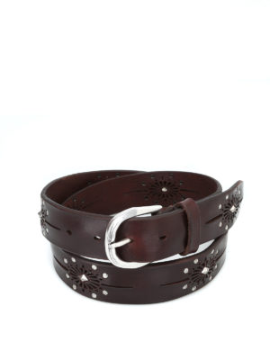 ORCIANI: cinture - Cintura testa di moro Bull Soft