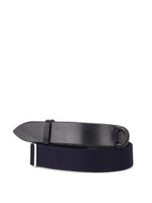 ORCIANI: cinture - Cintura Nobuckle blu